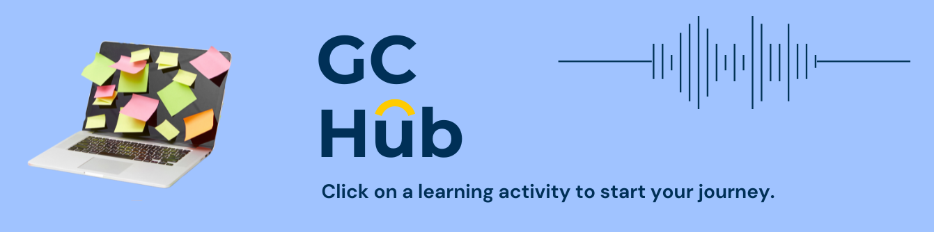 GC Hub
Click on an activity to start your journey